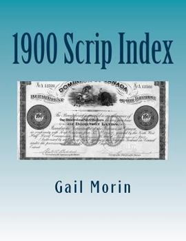 Paperback 1900 Scrip Index Book