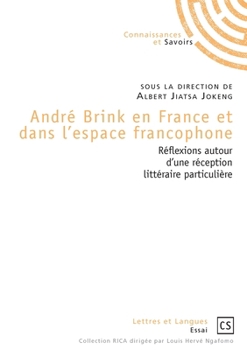 Paperback André Brink en France et dans l'espace francophone [French] Book