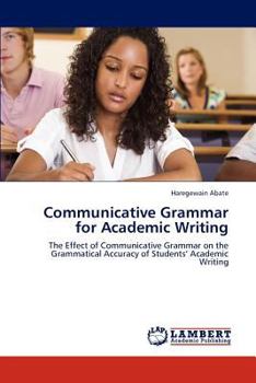 Paperback Communicative Grammar for Academic Writing Book