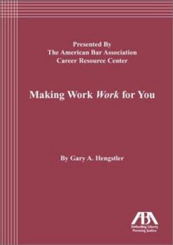 Paperback Making Work Work for You Book
