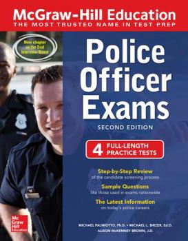 Paperback McGraw-Hill Education Police Officer Exams, Second Edition Book