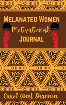 Hardcover Melanated Women Motivational Hardcover Journal Book