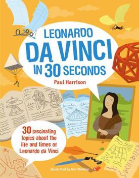 Paperback Leonardo Da Vinci in 30 Seconds (Ivy Kids) /anglais Book