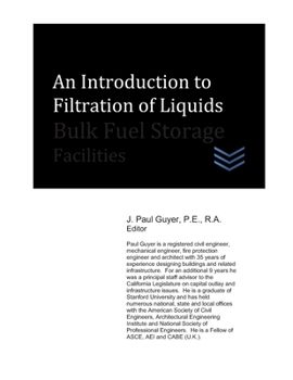 Paperback An Introduction to Filtration of Liquids Book