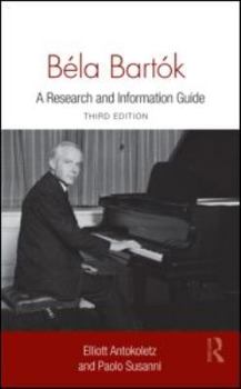 Hardcover Béla Bartók: A Research and Information Guide Book