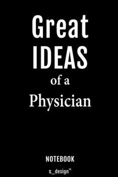 Notebook for Physicians / Physician: awesome handy Note Book [120 blank lined ruled pages]