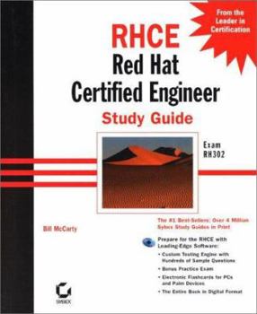 Hardcover Rhce: Red Hat Certified Engineer Study Guide [With CDROM] Book