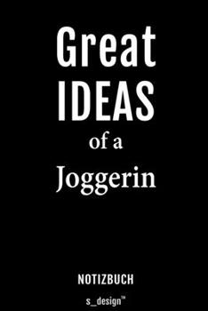 Notizbuch für Jogger  / Joggerin: Originelle Geschenk-Idee [120 Seiten liniertes blanko Papier] (German Edition)