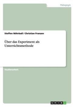 Paperback Über das Experiment als Unterrichtsmethode [German] Book