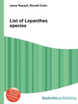 Paperback List of Lepanthes Species Book