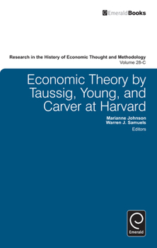 Hardcover Economic Theory by Taussig, Young, and Carver at Harvard Book