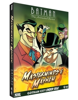 Toy Batman Animated Series Gotham Under Siege Masterminds Mayhem Book