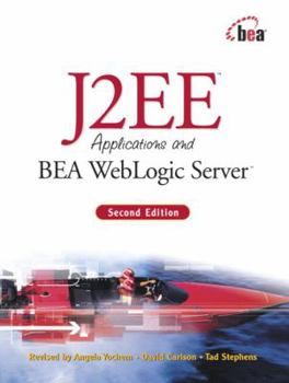 Paperback J2ee Applications and Bea Weblogic Server Book