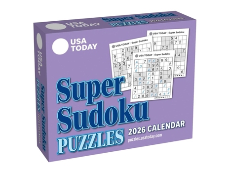 Paper Catalog USA Today Sudoku 2026 Day-To-Day Calendar Book