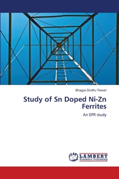 Paperback Study of Sn Doped Ni-Zn Ferrites Book