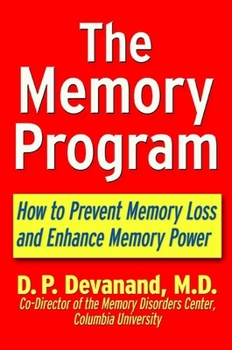 Paperback The Memory Program: How to Prevent Memory Loss and Enhance Memory Power Book