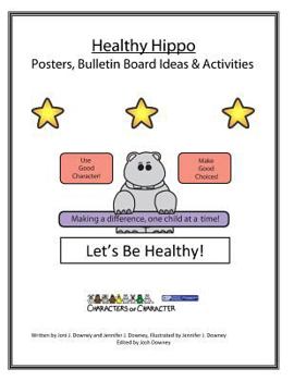 Paperback Healthy Hippo Posters and Bulletin Board Ideas Book