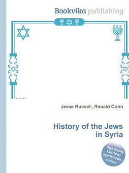 Paperback History of the Jews in Syria Book