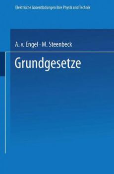 Paperback Elektrische Gasentladungen: Ihre Physik Und Technik [German] Book