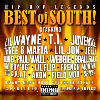 Music - CD Hip Hop Legends: Best Of The South! Book