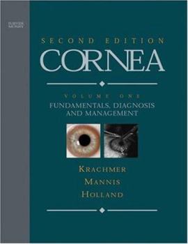 Hardcover Cornea: 2-Volume Set with DVD (Expert Consult: Online and Print) [With DVD] Book