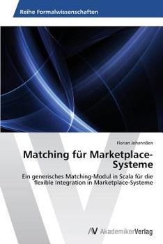 Paperback Matching Fur Marketplace-Systeme [German] Book