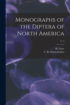 Paperback Monographs of the Diptera of North America; v. 3 Book