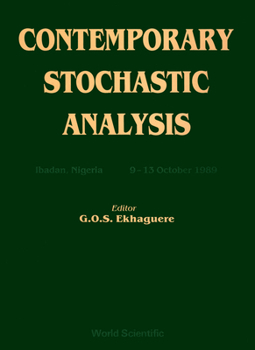 Hardcover Contemporary Stochastic Analysis - Proceedings of the Conference Book
