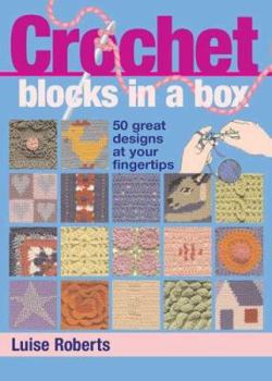 Hardcover Crochet Blocks in a Box: 50 Great Designs at Your Fingertips [With 50 Design Cards] Book