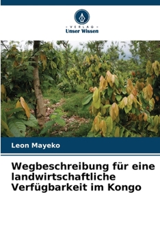 Paperback Wegbeschreibung für eine landwirtschaftliche Verfügbarkeit im Kongo [German] Book