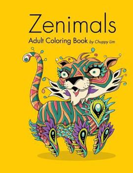 Paperback Zenimals: Adult Coloring Book