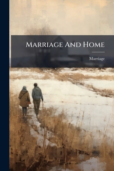 Paperback Marriage And Home Book