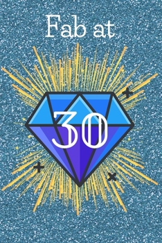 30th Birthday Gift Notebook