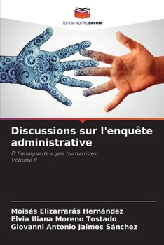 Paperback Discussions sur l'enquête administrative [French] Book