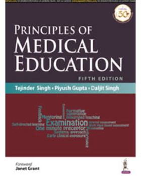 Paperback Principles of Medical Education Book