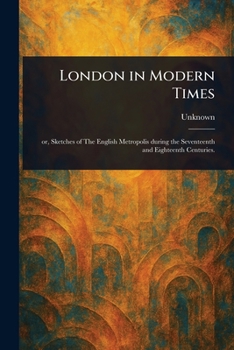 Paperback London in Modern Times Book