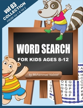 Paperback Word Search for Kids Ages 8-12 - Vol 3 - Collection: Puzzle Activity Workbook for Kids Ages 8 and Up - Large Size Print Book