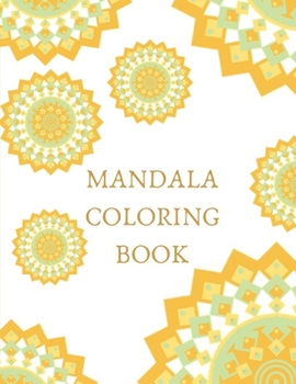 Paperback Floral Coloring Book For Adults: 15 Unique Flower Mandala Patterns Coloring Books For Adults Relaxation Book