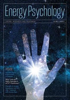 Paperback Energy Psychology Journal, 9: 2: Theory, Research, and Treatment Book