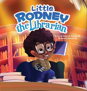 Hardcover Little Rodney The Librarian Book