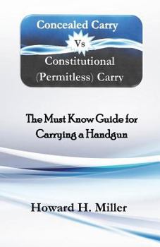 Paperback Concealed Carry vs Constitutional {Permitless} Carry Book