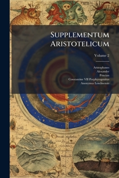 Paperback Supplementum Aristotelicum; Volume 2 [Latin] Book