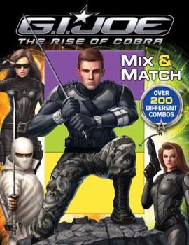 Spiral-bound G.I. Joe the Rise of Cobra Mix & Match Book