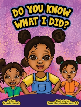 Hardcover Do You Know What I Did? Book