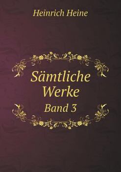 Paperback S?mtliche Werke Band 3 [German] Book