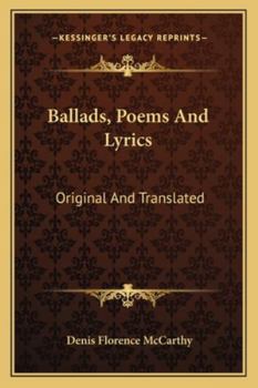 Paperback Ballads, Poems And Lyrics: Original And Translated Book