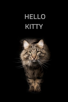 Hello Kitty: Personalized Name Journal Notebook for Cat and Unicorn Lovers - (Wide Ruled Notebook, 100 Pages, 6x9 inches)