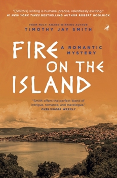 Paperback Fire on the Island: A Romantic Mystery Book