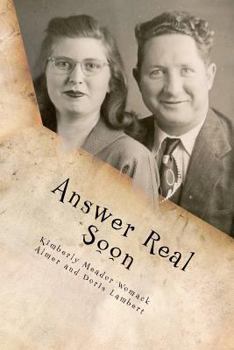 Paperback Answer Real Soon Book