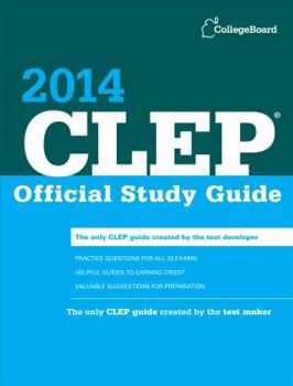 Paperback CLEP Official Study Guide Book